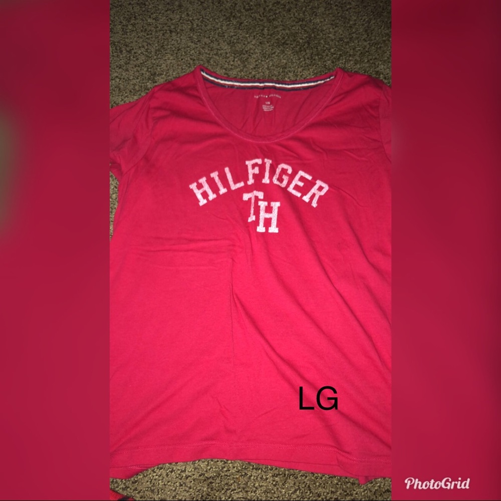 Pink Tommy Hilfiger T-Shirt